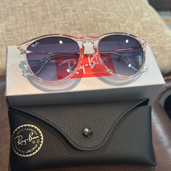 Ray-Ban Accessories - Ray-Ban Pink Erika new in box